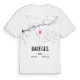 Barèges karta t-shirt
