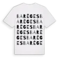 Barèges ordlek t-shirt