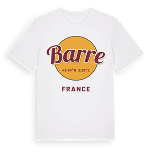 Barre cirkel t-shirt – ekologisk bomull t-shirt från Pinshirt