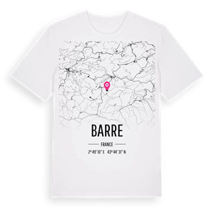 Barre karta t-shirt – ekologisk bomull t-shirt från Pinshirt