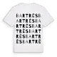 Bartrès ordlek t-shirt