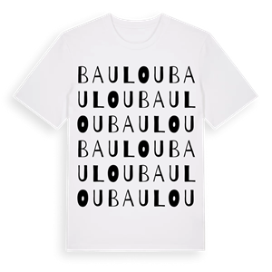 Baulou ordlek t-shirt – ekologisk bomull t-shirt från Pinshirt
