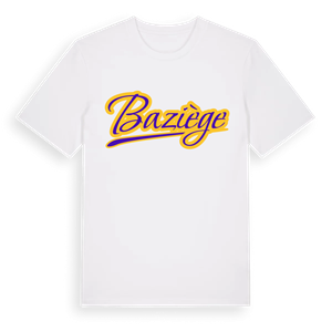 Baziège baseball t-shirt – ekologisk bomull t-shirt från Pinshirt