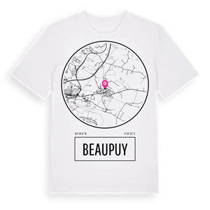 Beaupuy t-shirt – ekologisk bomull t-shirt från Pinshirt