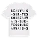 Beauvais-sur-Tescou ordlek t-shirt