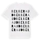 Belberaud ordlek t-shirt