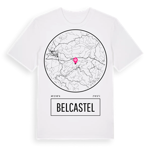 Belcastel t-shirt – ekologisk bomull t-shirt från Pinshirt