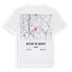 Belfort-du-Quercy karta t-shirt