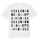 Bellegarde-Sainte-Marie ordlek t-shirt