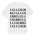 Belleserre ordlek t-shirt
