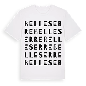 Belleserre ordlek t-shirt – ekologisk bomull t-shirt från Pinshirt