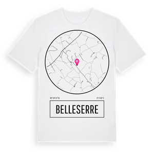 Belleserre t-shirt – ekologisk bomull t-shirt från Pinshirt
