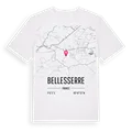Bellesserre karta t-shirt