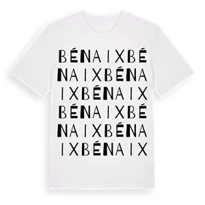Bénaix ordlek t-shirt – ekologisk bomull t-shirt från Pinshirt