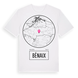 Bénaix t-shirt – ekologisk bomull t-shirt från Pinshirt