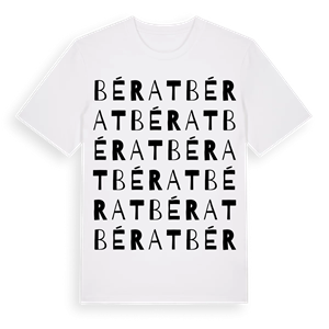 Bérat ordlek t-shirt – ekologisk bomull t-shirt från Pinshirt
