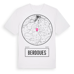 Berdoues t-shirt – ekologisk bomull t-shirt från Pinshirt