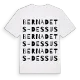 Bernadets-Dessus ordlek t-shirt