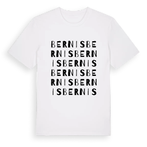 Bernis ordlek t-shirt – ekologisk bomull t-shirt från Pinshirt