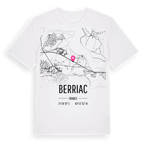 Berriac karta t-shirt – ekologisk bomull t-shirt från Pinshirt