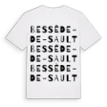 Bessède-de-Sault ordlek t-shirt