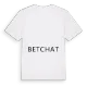 Jag älskar Betchat t-shirt stort tryck