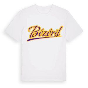 Bézéril baseball t-shirt – ekologisk bomull t-shirt från Pinshirt
