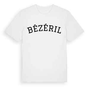 Bézéril böjd t-shirt – ekologisk bomull t-shirt från Pinshirt