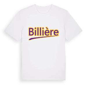 Billière baseball t-shirt – ekologisk bomull t-shirt från Pinshirt