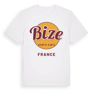 Bize cirkel t-shirt – ekologisk bomull t-shirt från Pinshirt
