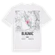 Blagnac karta t-shirt