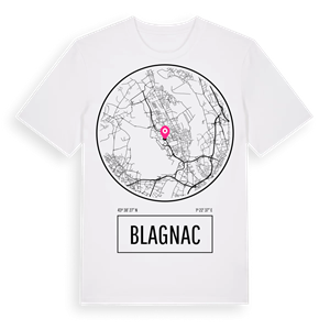 Blagnac t-shirt – ekologisk bomull t-shirt från Pinshirt