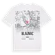 Blagnac karta t-shirt