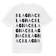 Blagnac ordlek t-shirt