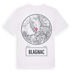 Blagnac t-shirt – ekologisk bomull t-shirt från Pinshirt
