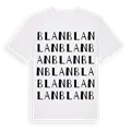 Blan ordlek t-shirt