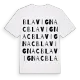 Blavignac ordlek t-shirt