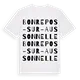 Bonrepos-sur-Aussonnelle ordlek t-shirt