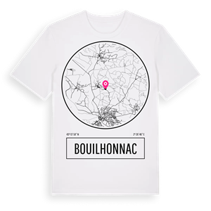 Bouilhonnac t-shirt – ekologisk bomull t-shirt från Pinshirt