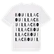 Bouillac ordlek t-shirt