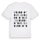 Bourg-d'Oueil ordlek t-shirt
