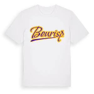 Bourisp baseball t-shirt – ekologisk bomull t-shirt från Pinshirt