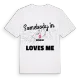 Någon i Bourisp älskar mig t-shirt