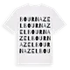 Bournazel ordlek t-shirt