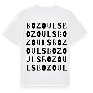 Bozouls ordlek t-shirt – ekologisk bomull t-shirt från Pinshirt