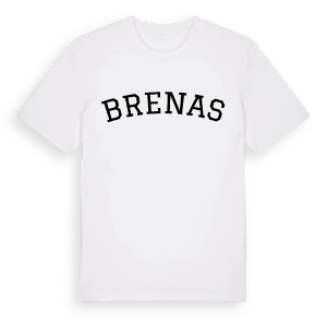 Brenas böjd t-shirt – ekologisk bomull t-shirt från Pinshirt