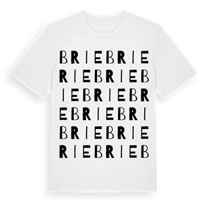 Brie ordlek t-shirt – ekologisk bomull t-shirt från Pinshirt