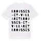 Brousses-et-Villaret ordlek t-shirt