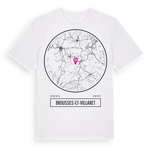 Brousses-et-Villaret t-shirt – ekologisk bomull t-shirt från Pinshirt