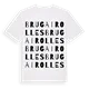 Brugairolles ordlek t-shirt